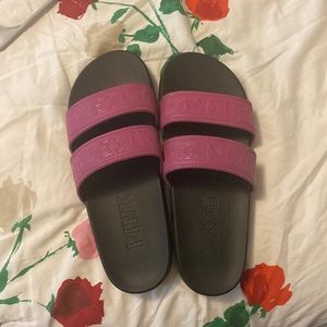 Pink Victoria’s Secret sandals
